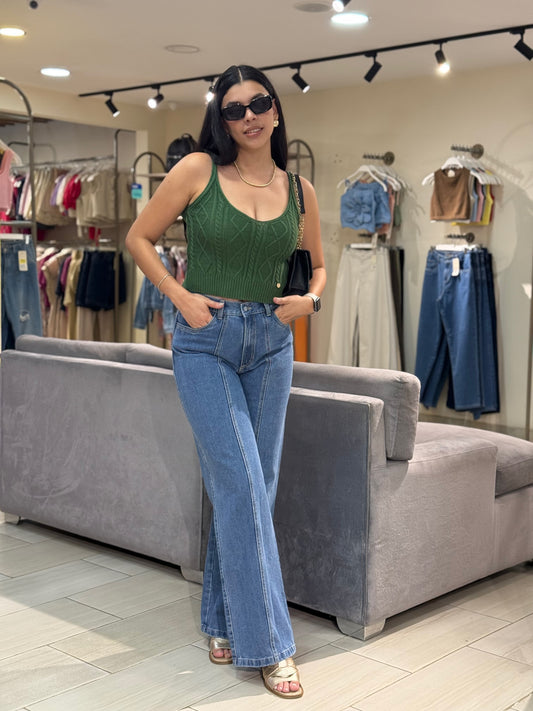 Pantalón Jean Palermo denim medio