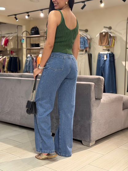 Pantalón Jean Palermo denim medio