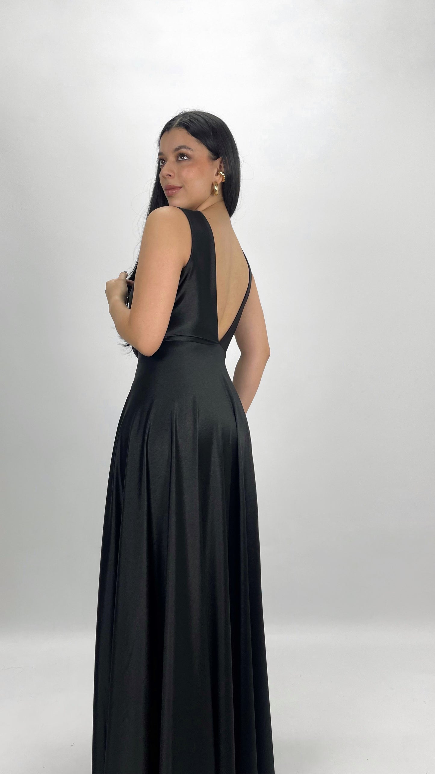 Vestido Celine negro