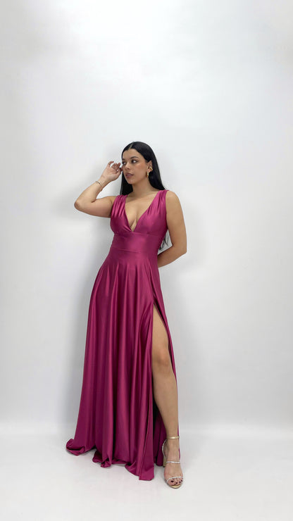 Vestido Celine Fucsia
