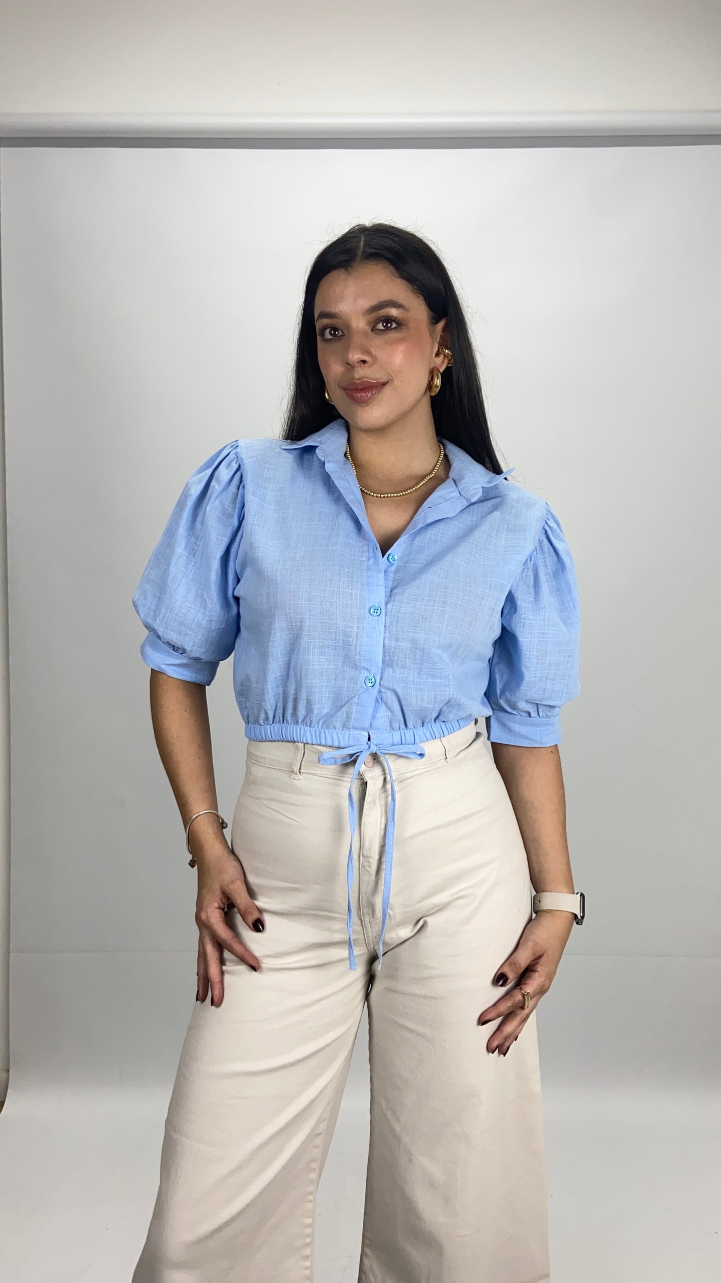 Camisera Laia azul