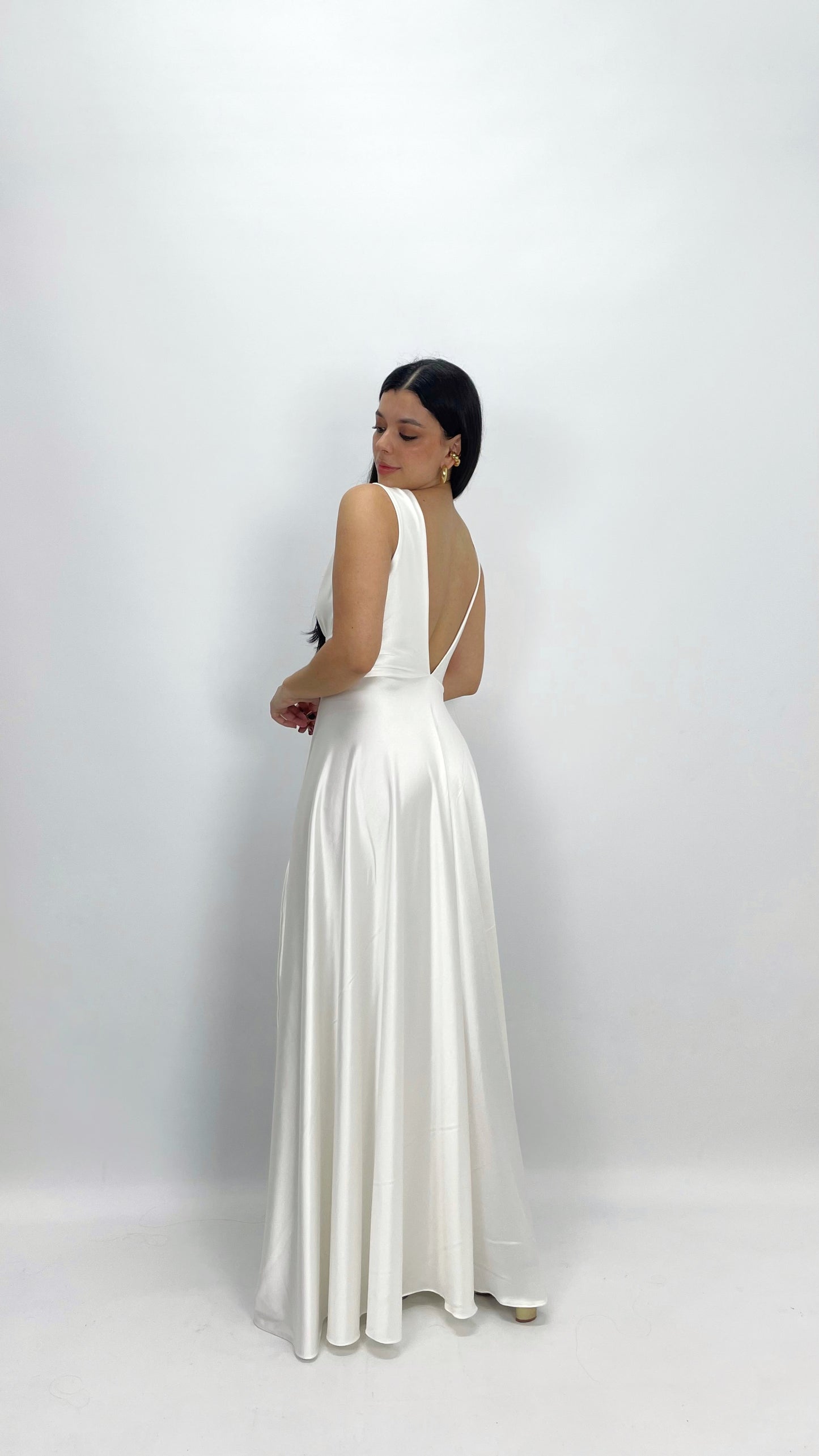 Vestido Celine blanco