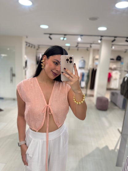 Blusa Valencia coral
