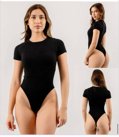 Body Miranda RIB licrado negro