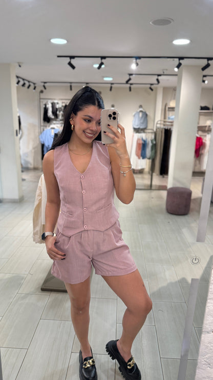 Set Amaranto rosa