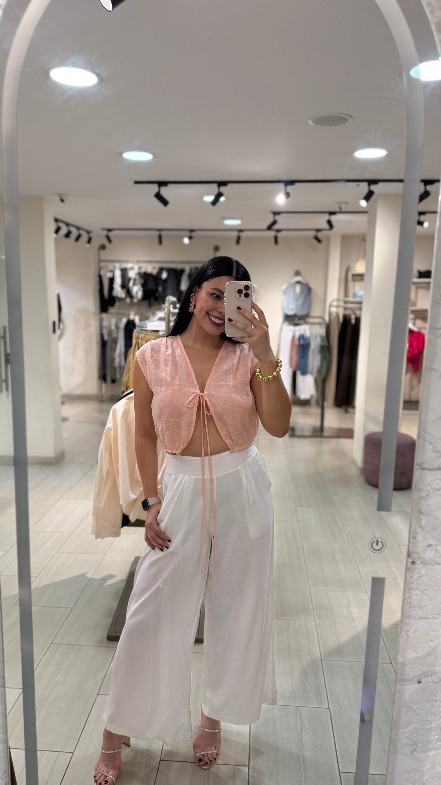 Blusa Valencia coral