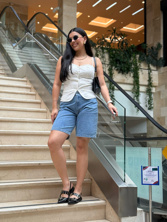 Bermuda Cosmo denim claro