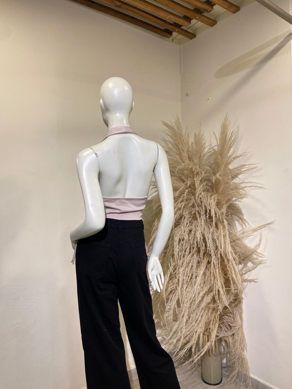 Blusa Damasco Caqui